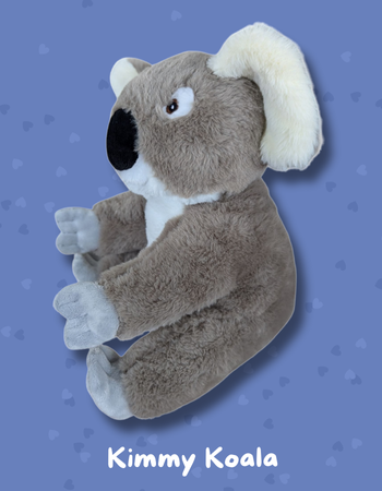 Kimmy Koala comfort toy therapeutic Australian plush hospital gift